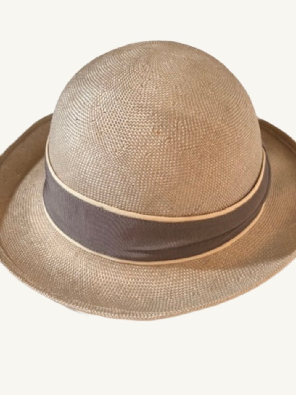 Vintage Designer’s Touch Straw Wide Brim Sun Hat owned by Jo Ann Allen Boyce - Picture 6 of 6